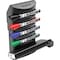 Quartet Accessory Caddy, 4-Markers, 1-Eraser, Black QRT85377 - alternate 2